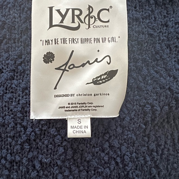 Lyric Culture -Cardigan Sweater/Duster- EUC - Like New - Picture 3 of 5